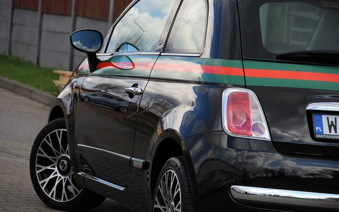 Fiat 500 cena 36900 przebieg: 49000, rok produkcji 2012 z Gostynin małe 781